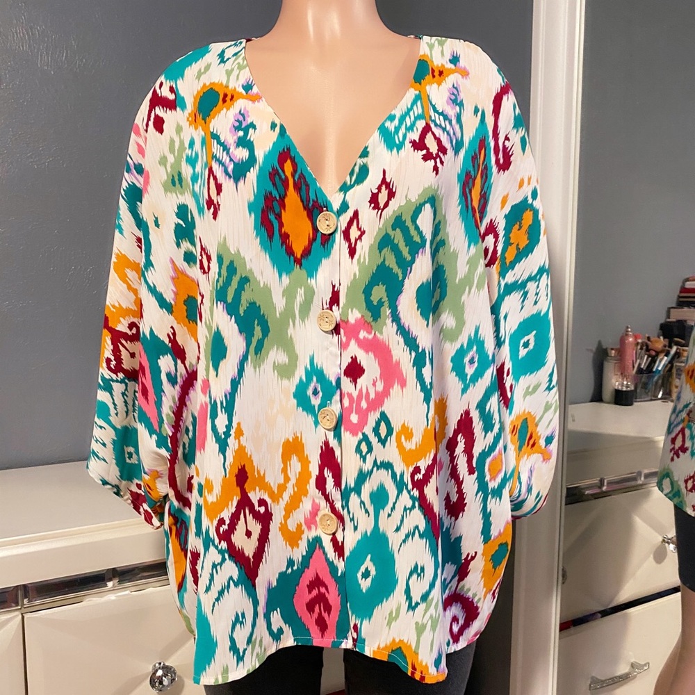 Shein Batwing Blouse